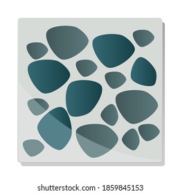 stones pavement texture background template vector illustration
