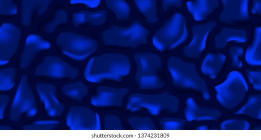 Stones. Seamless texture. Stone wall Cobblestones. Rounded stones. Seamless background. Vector graphics