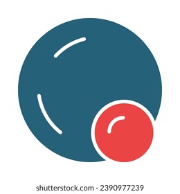 Stones Vector Glyph Two Color Icon For Personal And Commercial Use.
