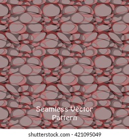 Stones vector seamless pattern Elements for your design. Eps10