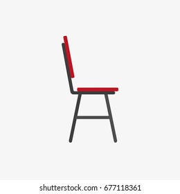 stool. chair vector icon