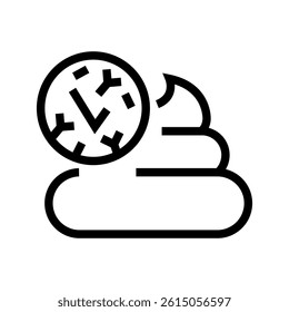 Stool good black line icon for digital and print projects. Minimal clean icons for apps and websites.