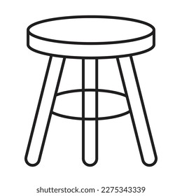 Stool Icon Design For Personal And Commercial Use