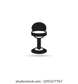 stool icon on white background