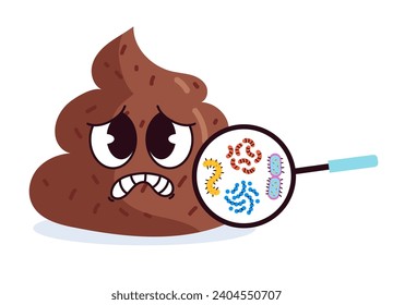 Prüfmethode für die Untersuchung der Gesundheitsdiagnose Vektorgrafik-Design-Illustration