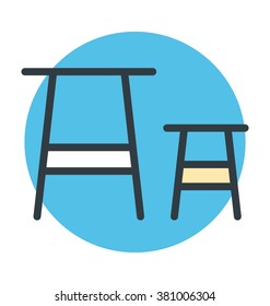 Stool Vector Icon