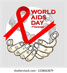 Stop Aids, World Aids Day, poster