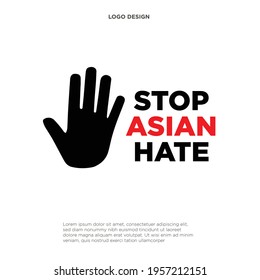 stop asian hate crimes, asians americans and pacific islanders, modern creative banner, sign, design concept, social media post 