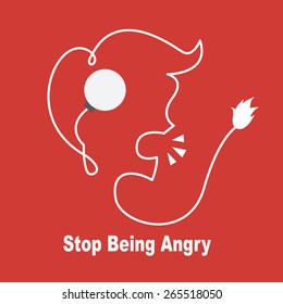 Stop being angry with angry man