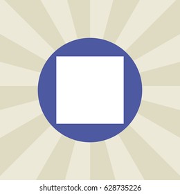 stop button icon. sign design. background