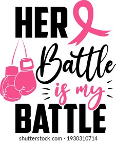 Stop cancer. Fight cancer. Motivation lettering. Boxing gloves illustration vector