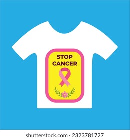 Stop cancer t-shirt design. Here You Can find and Buy t-Shirt Design. Digital Files for yourself, friends and family, or anyone who supports your Special Day and Occasions.