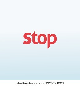 STOP CAR vector logo design