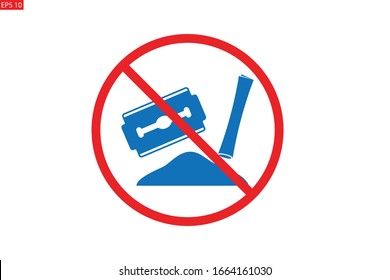 stop Cigarette drugs icon, Stop smoking tobacco icon, drugs not allow icon