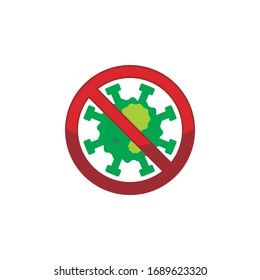 Stop Corona Viruses Design Vector