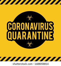 Stop Coronavirus COVID-2019 on blue background. Virus 2019-nCoV cells.