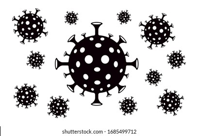 Stop coronavirus. Lockdown Pandemic stop Novel Coronavirus outbreak covid-19 2019-nCoV symptoms in Wuhan China Travel corona Europe warning and quarantine with mouth cap mask Vector mouthcap protect