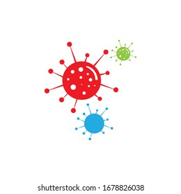 icono de diseño de plantilla de coronavirus stop