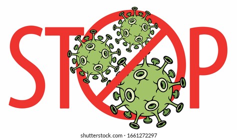 Stop coronavirus. Coronavirus outbreak in China. The fight against coronavirus. The danger of coronavirus and the risk to public health. Pandemic medical concept. Vector mouthcap icon sign banner.