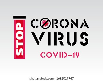 Stop coronavirus. Coronavirus outbreak in China. The fight against coronavirus. The danger of coronavirus and the risk to public health. Pandemic medical concept with dangerous cells. 