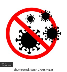 Stop Coronavirus. Coronavirus outbreak in China. The fight against coronavirus. Coronavirus Danger. Vector illustration.