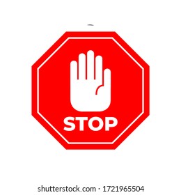 stop coronavirus red sign no covid19 stock vector royalty free 1721965504 shutterstock