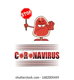 Stop coronavirus - Coronavirus t-shirt, coronavirus graphics, covid-19 poster, coronavirus vector, illustration.