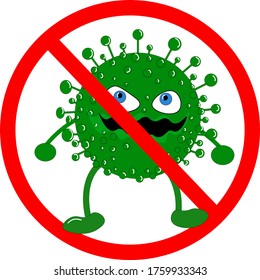 Stop coronavirus, the virus will not pass