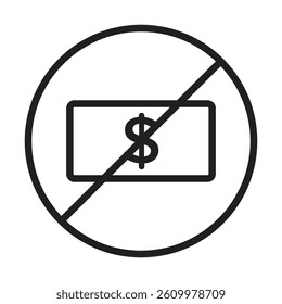 Stop Corruption icon Line Art Logo set