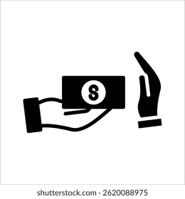 Stop corruption Icon set. Symbol isolated white background. vector illustration. color editable.
