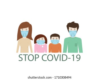 Stop covid 19 with using  mask