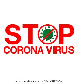 Stop COVID-19 concept ,Abstract virus strain model Novel coronavirus 2019-nCoV