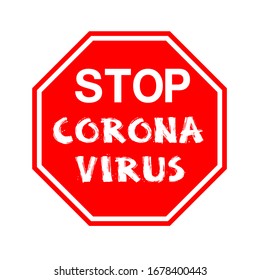 Stop COVID-19 concept ,Abstract virus strain model Novel coronavirus 2019-nCoV