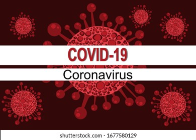 Detenga el concepto COVID-19 con la ilustración del vector de signos stop covid-19. antecedentes de diseño de prevención de covid-19