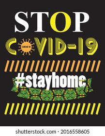 Stop covid-19 Corona Virus - Coronavirus Survivor 2020 t-shirt. vector design.