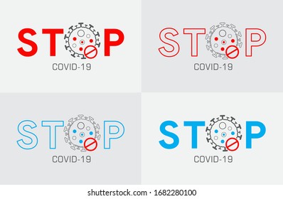 Stop Covid-19 Follow Social Distancing in India Vector.