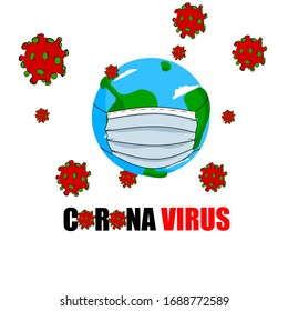 Stop Covid-19 Sign & Symbol, vector Illustration concept coronavirus COVID-19. virus wuhan from china.