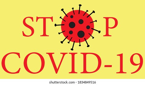 Detener el virus mundial covid-19 .