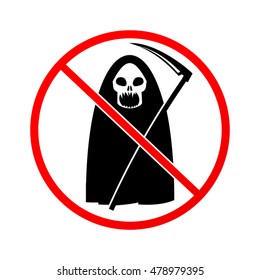 Stop Death Sign