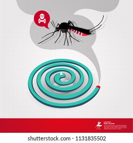 stop denque fever vector illustration