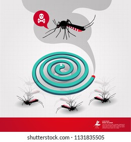 stop denque fever vector illustration