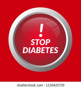 stop diabetes label