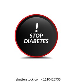 stop diabetes label