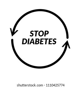 stop diabetes label