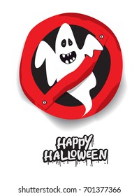 Stop ghost. Forbidden specter. Frozen silhouette terrible casting.