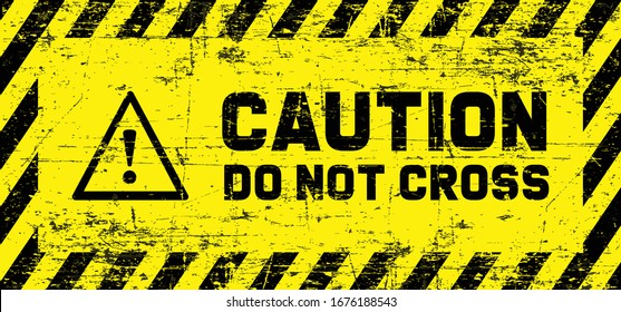 Stop Halt Allowed Area Do Not Cross Enter Danger Warning Sign Vector Attention Forbidden Caution, Admittance Signs No Ban Walking Zone People Stepping Or Run Highway Road Prohibited Emergency Beware 