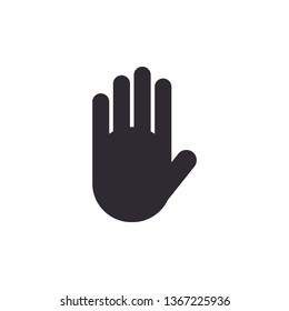 Stop Hand Icon