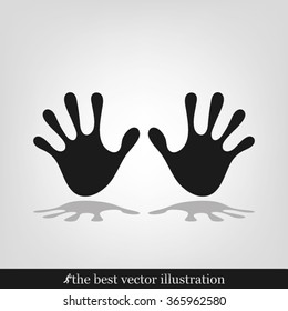 Stop hand Icon