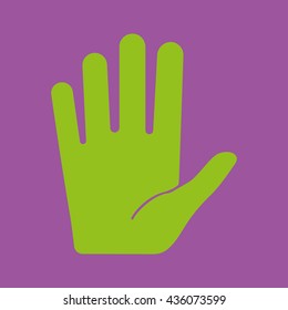 Stop Hand Icon