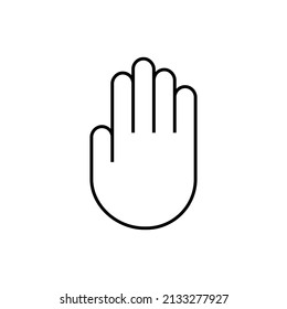 Zeigersymbol anhalten